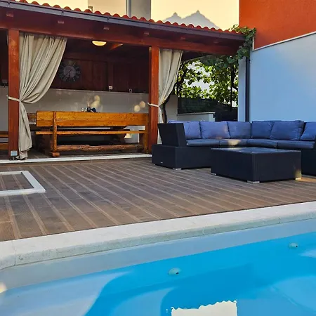 With A Heated Pool Near Split With Magnificent View Apartment