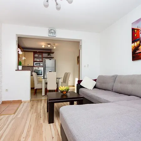 With A Heated Pool Near Split With Magnificent View Apartment